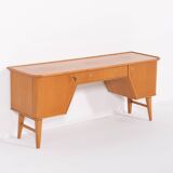 Swedish Modern maple low board/dressing table, 1960’s