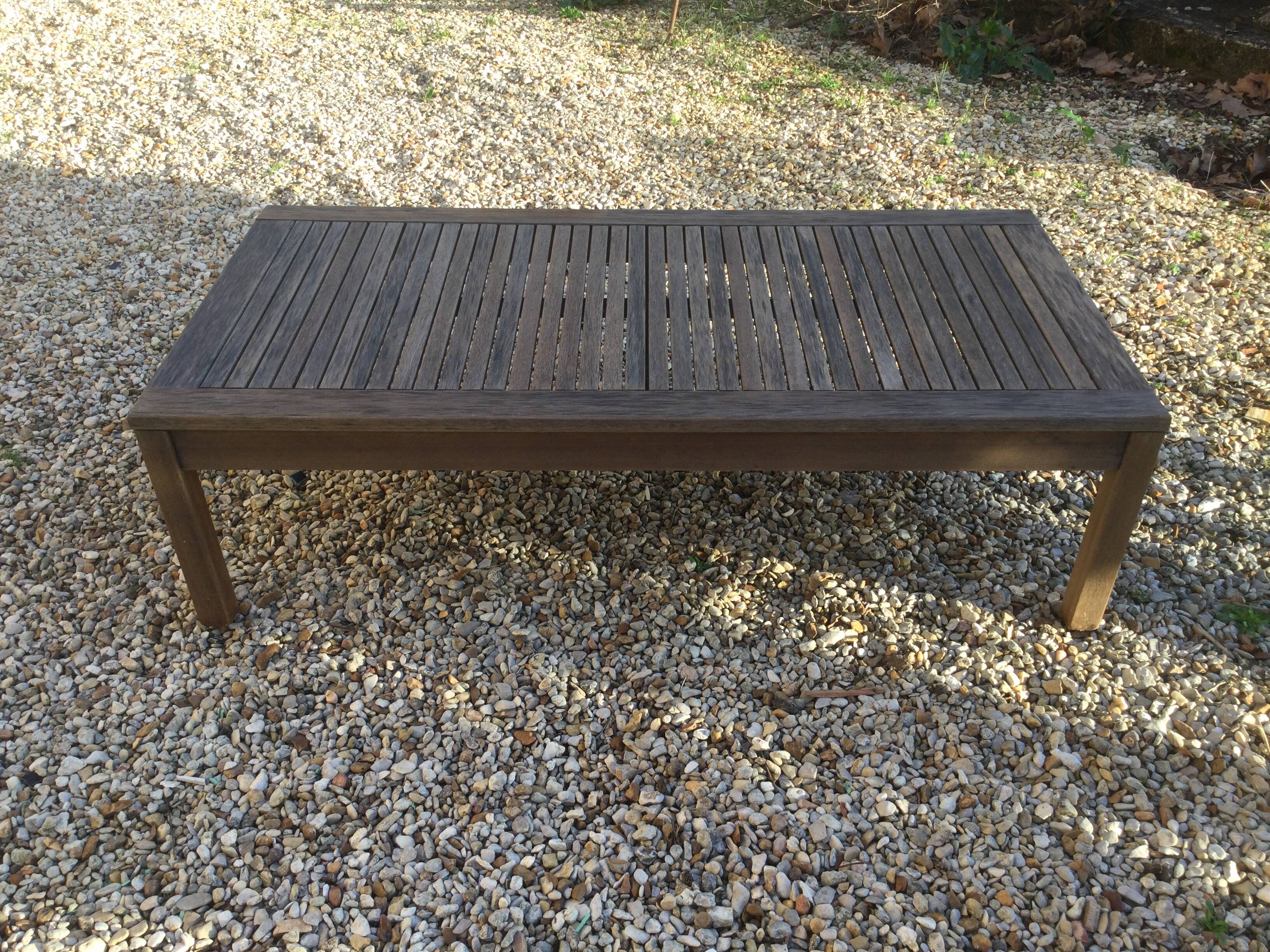 Garden coffee table