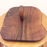 Vintage olive wood cheese platter
