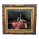 Jef Diels. Nature morte avec des livres et des pipes à fumer.