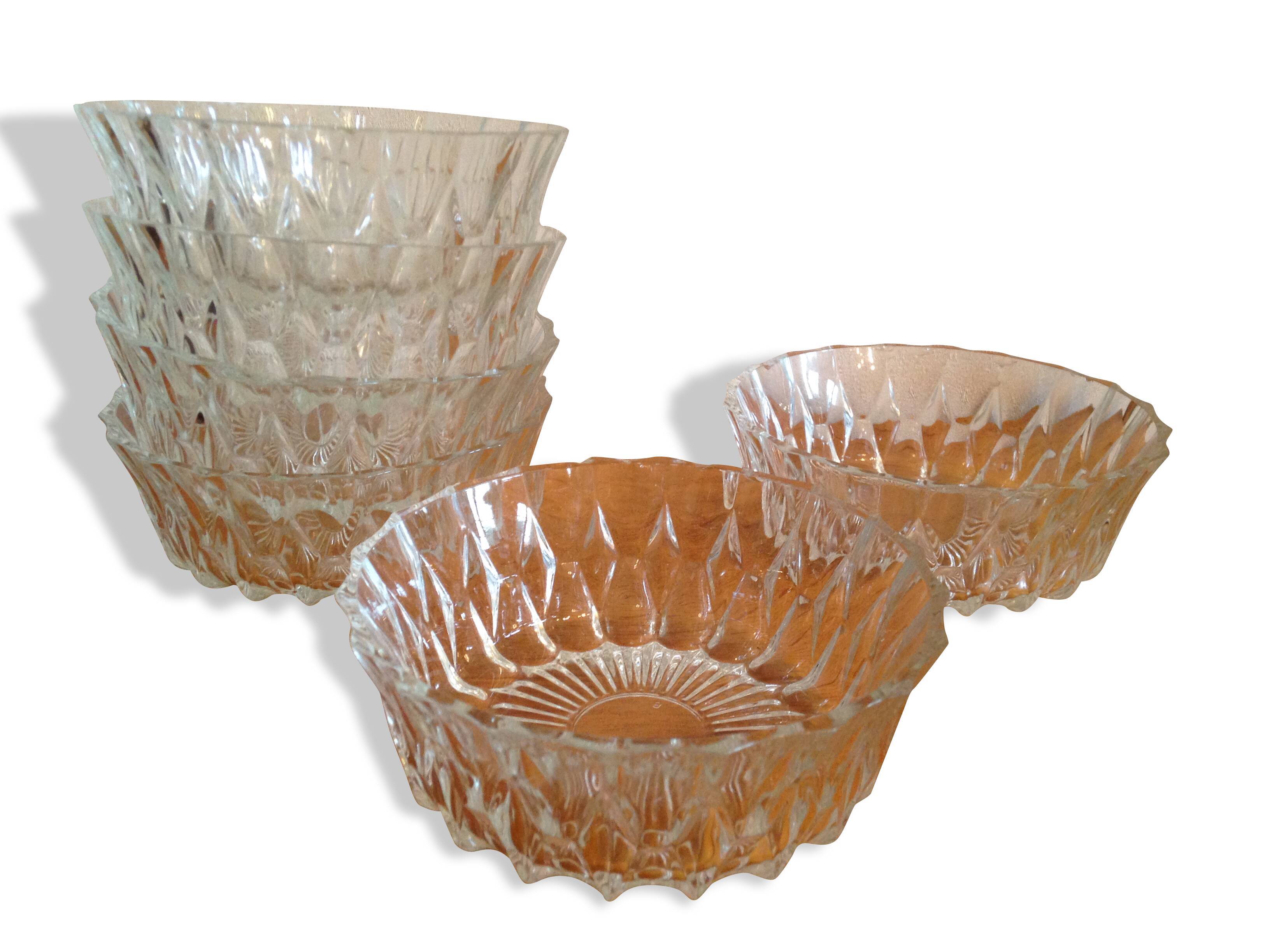 6 ramequins en verre