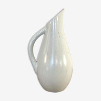 White ceramic pitcher, Val d'Or