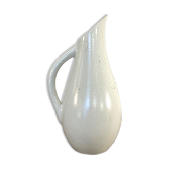 White ceramic pitcher, Val d'Or