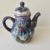 Glazed ceramic teapot Signed Morvan (Design by Gaston Gaubier)