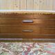 Oak shop bench in chest / trunk