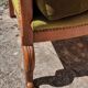Pair of bergère armchairs
