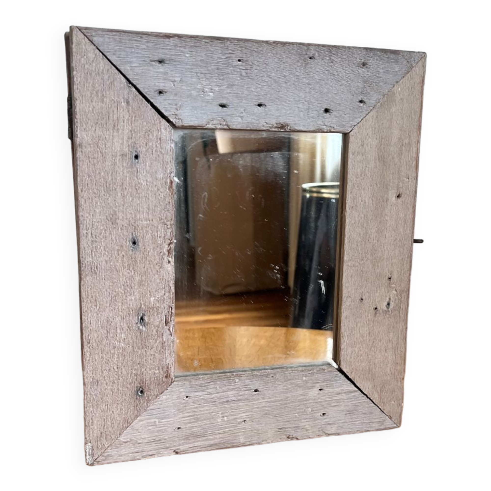 Boîte à clés vintage en bois