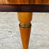 Vintage low row in flame walnut, by G N B , Circa 60