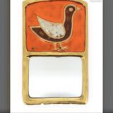 Mithé espelt ceramic stele model mirror