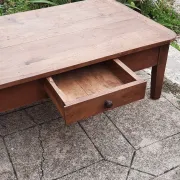 Low farmhouse table