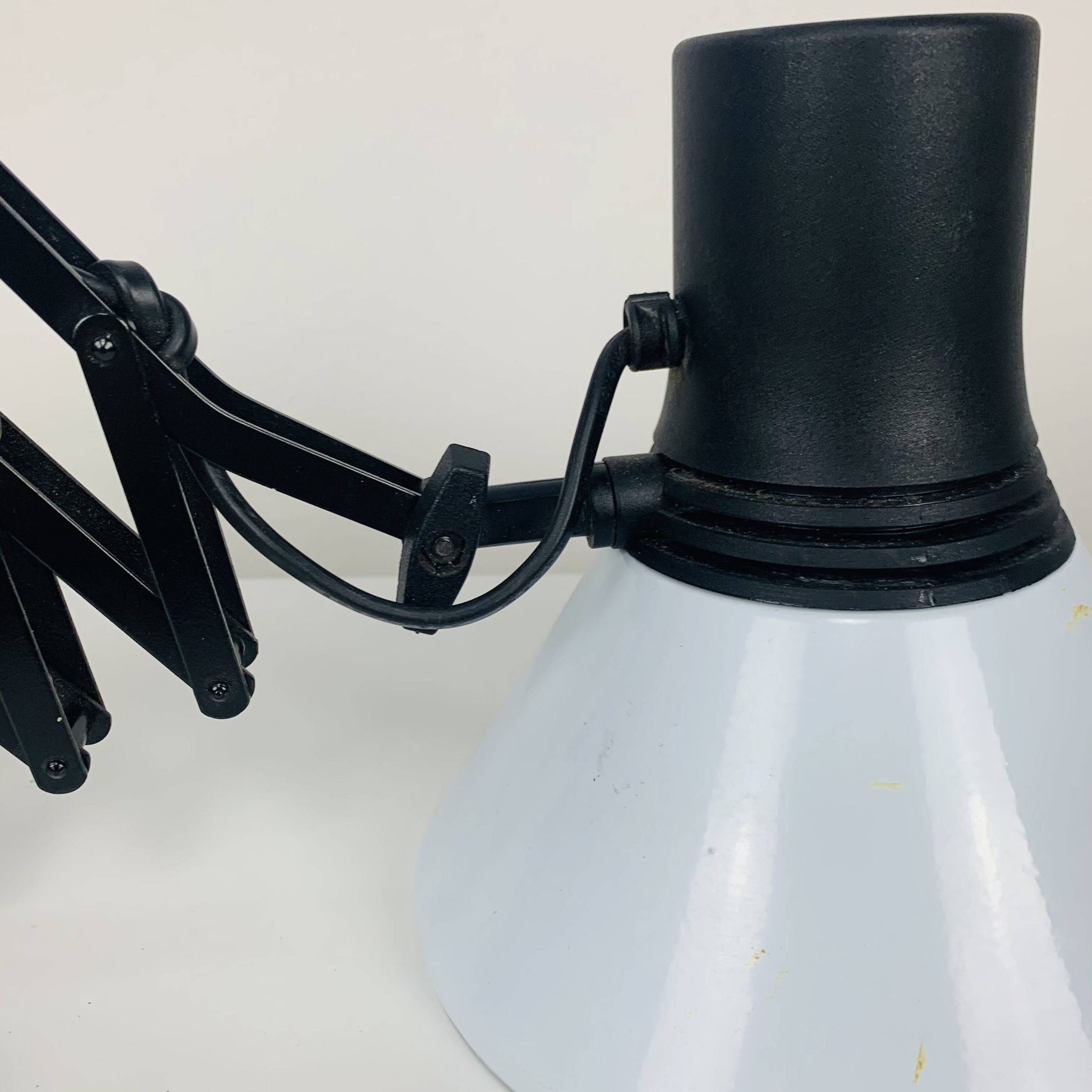 Fase metal accordion wall light, 70s