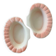 Lot de 2 ramequins Charles Amand rose orangé