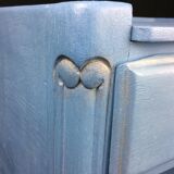 Old bedside table makeover
