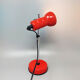 1970s red table lamp by Veneta Lumi
