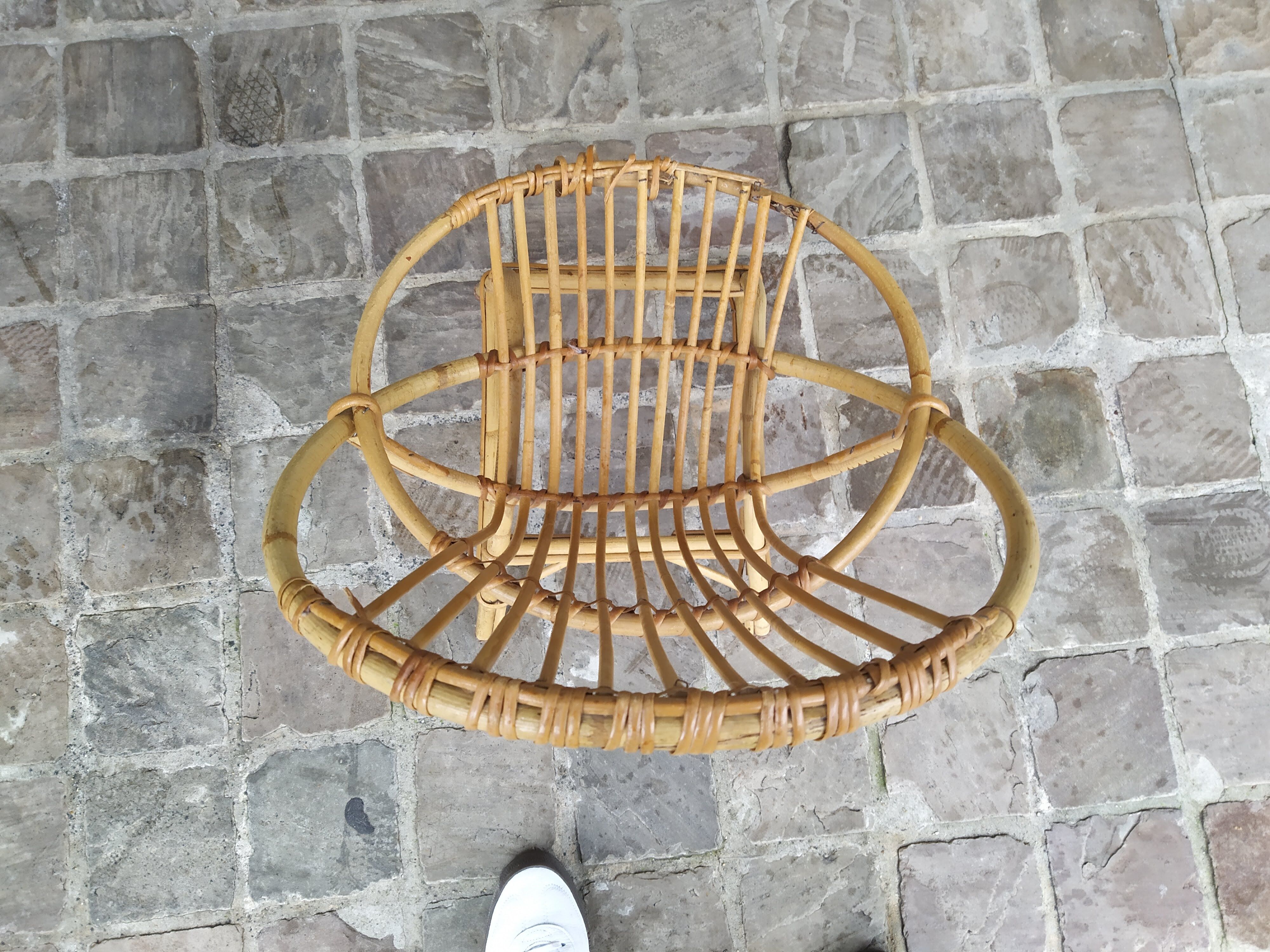 Child rattan chair