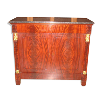 "Return from Egypt" style buffet mahogany 20th