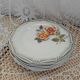 6 assiettes plates Digoin et Sarreguemines
