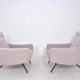 Pair of armchairs model "Galion" designed by Gilbert Steiner, published by Steiner, 1955