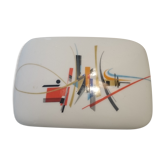 Empty porcelain pocket of vintage Limoges