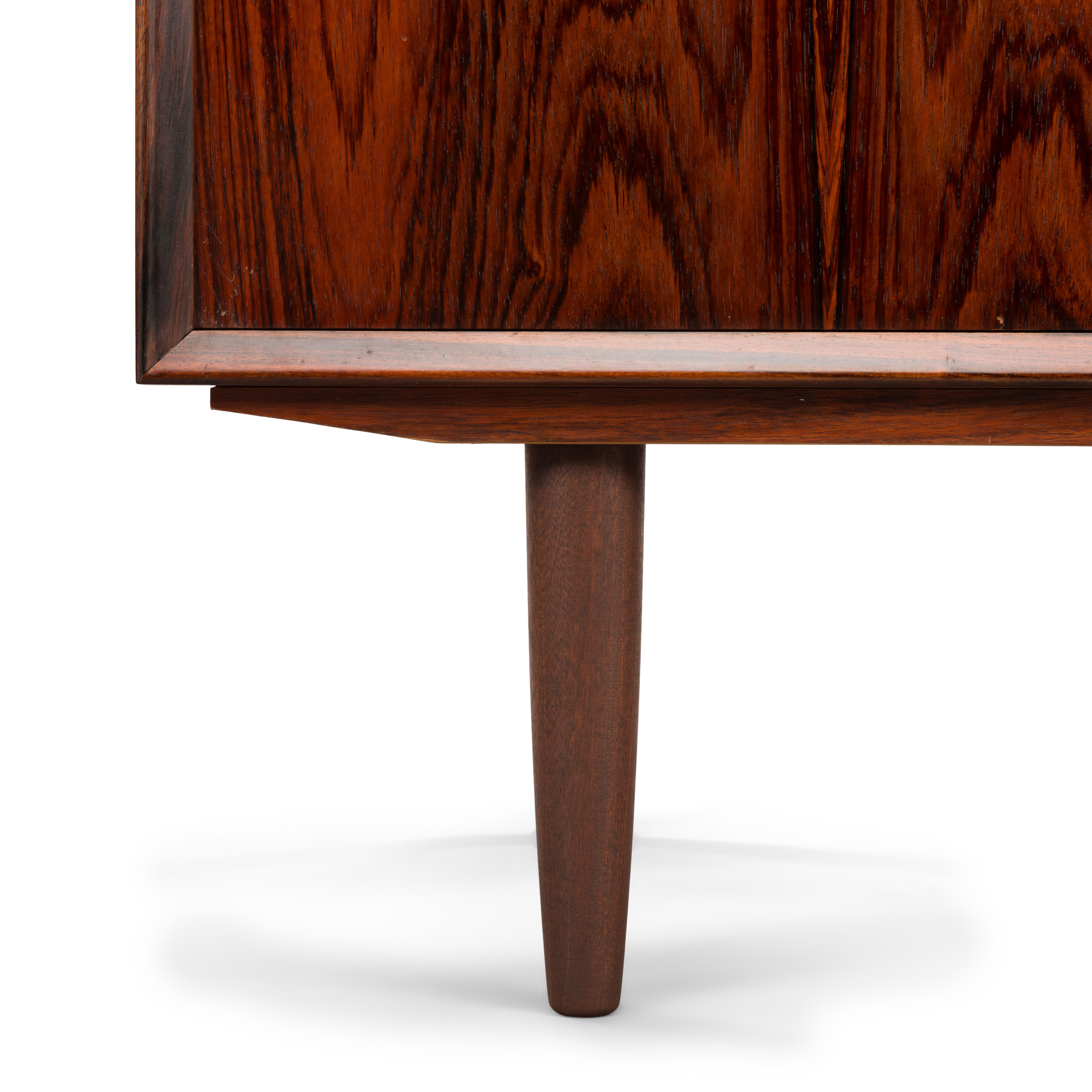 Danish Rosewood Sideboard by E. Brouer for Brouer Møbelfabrik, 1960s