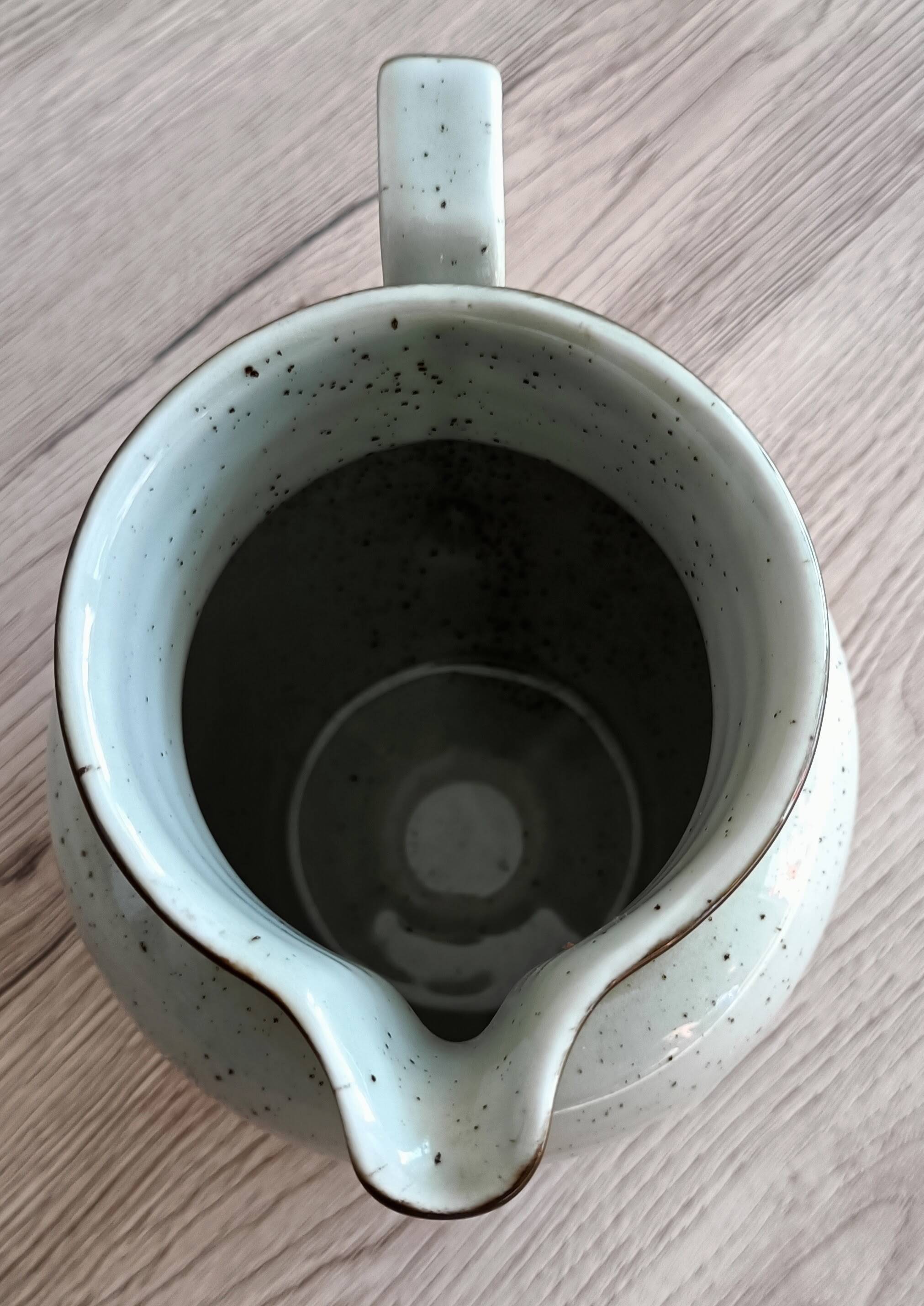 Bareuther Bavaria pyrite stoneware pitcher from the 70s