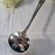 SOH silver metal ladle with shell/foliage decor