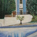 Ancient architecture painting