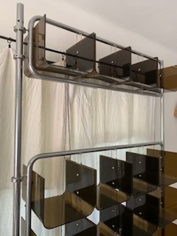 Bibliothèque Roche Bobois plexiglas