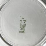 Large salad bowl with "Oeillet" rim, Sarreguemines, 1920-50