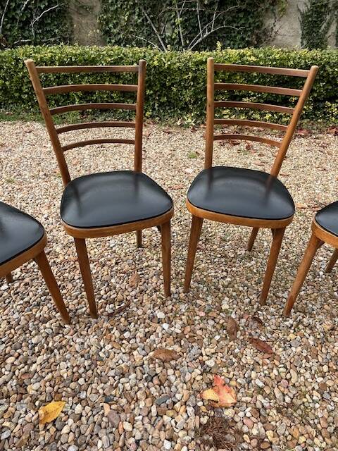 Set of 6 vintage chairs, Scandinavian style