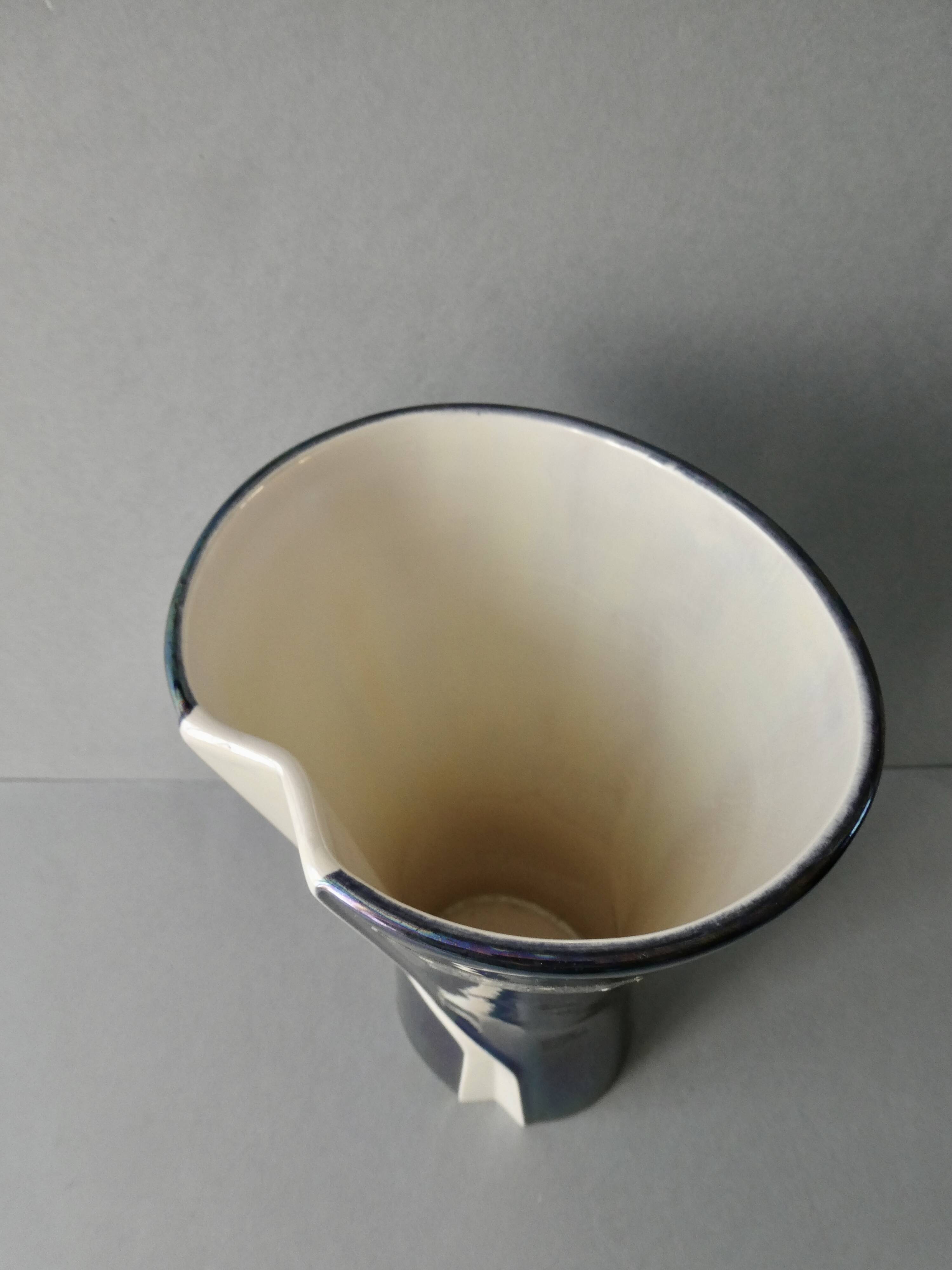 Vase en céramique Verceram France, vers 1960
