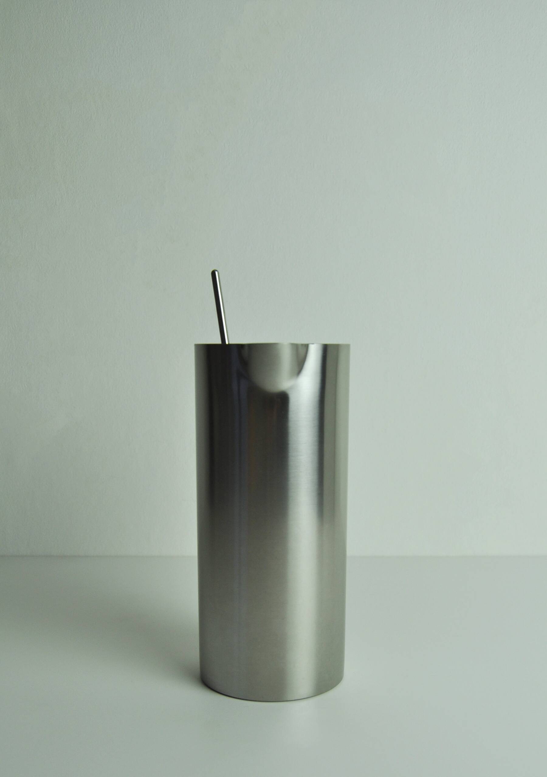 Stelton Cylinda-line Stainless Steel Martini Mixer by Arne Jacobsen, 1960s