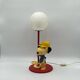 Lampe de table snoopy dog par Nuova Linea zero italie, 80s