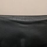 Kaare Klint Safari Chair in Black Leather and Ash for Rud Rasmussen, Denmark