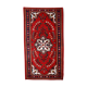 Vintage Persian Carpet Hamadan handmade 70cm x 136cm 1970s, 1C779