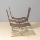 Set of Rolling Chairs, Zbyněk Hřivnáč, 1963, Czechoslovakia