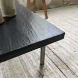 1950s slate coffee table