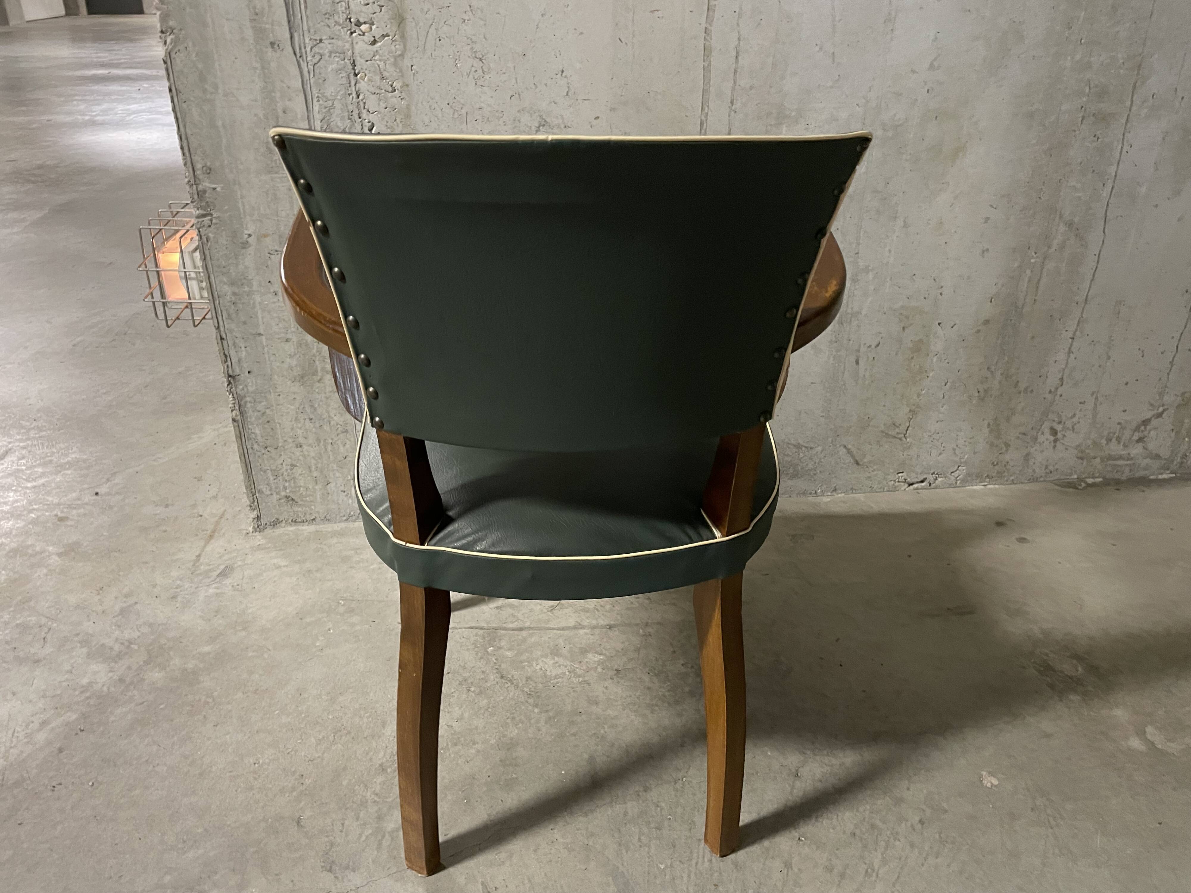 Fauteuil bridge, années 50