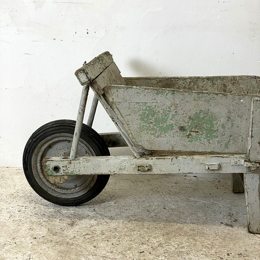 Vintage wheelbarrow 50's