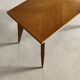 Table basse vintage années 50 pieds compas design scandinave