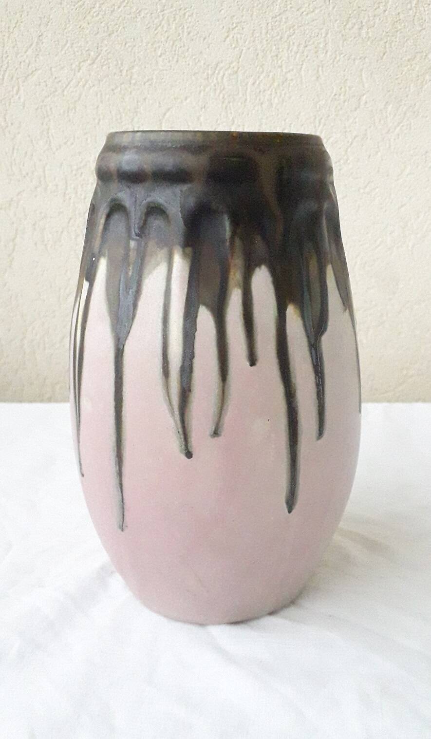 Stoneware vase Méténier