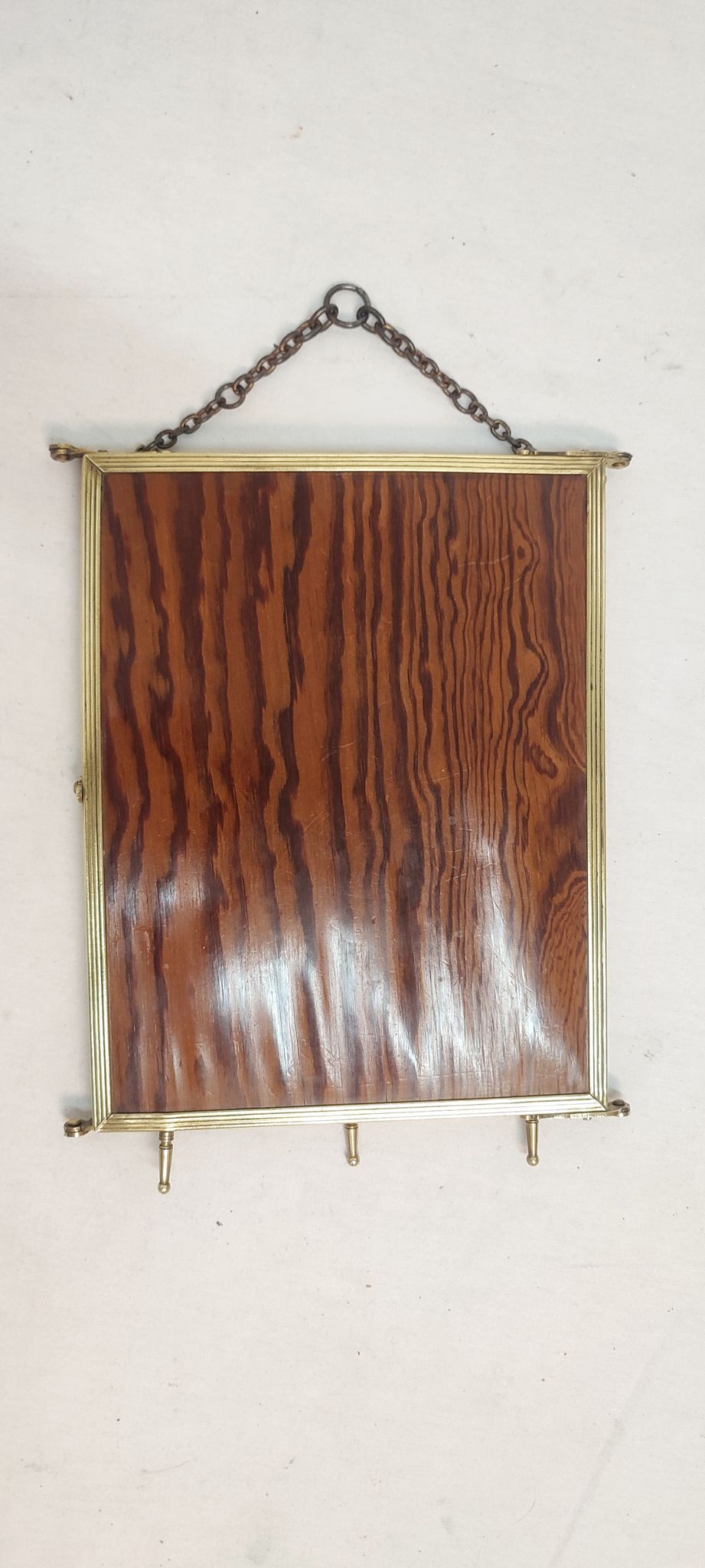 Folding mirror triptych. France 1920s 68x30cm