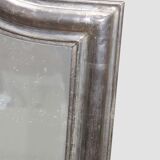 Top mirror serpentine 19th century 62x87cm