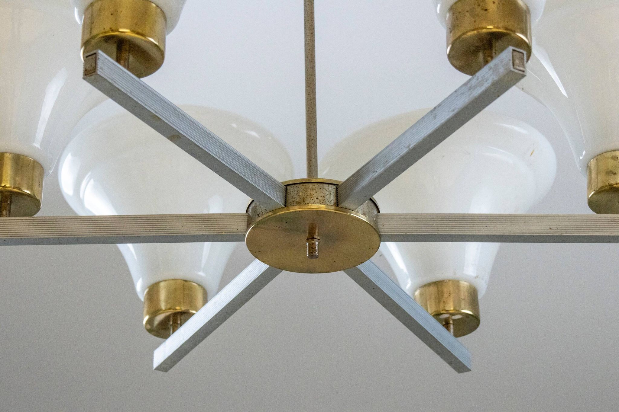 Mid-century chandelier, ceiling light by Josef Hurka, 1960s