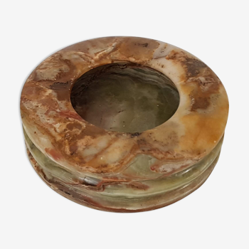 Ashtray round marble