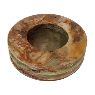 Ashtray round marble