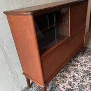 Meuble bar scandinave en teck année 60