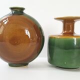 Set of 2 Edouardo Vega 1970 vintage vases