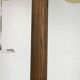 Midcentury brutalist oak floor lamp with 4 spheres, 1970s  by Temde Leuchten