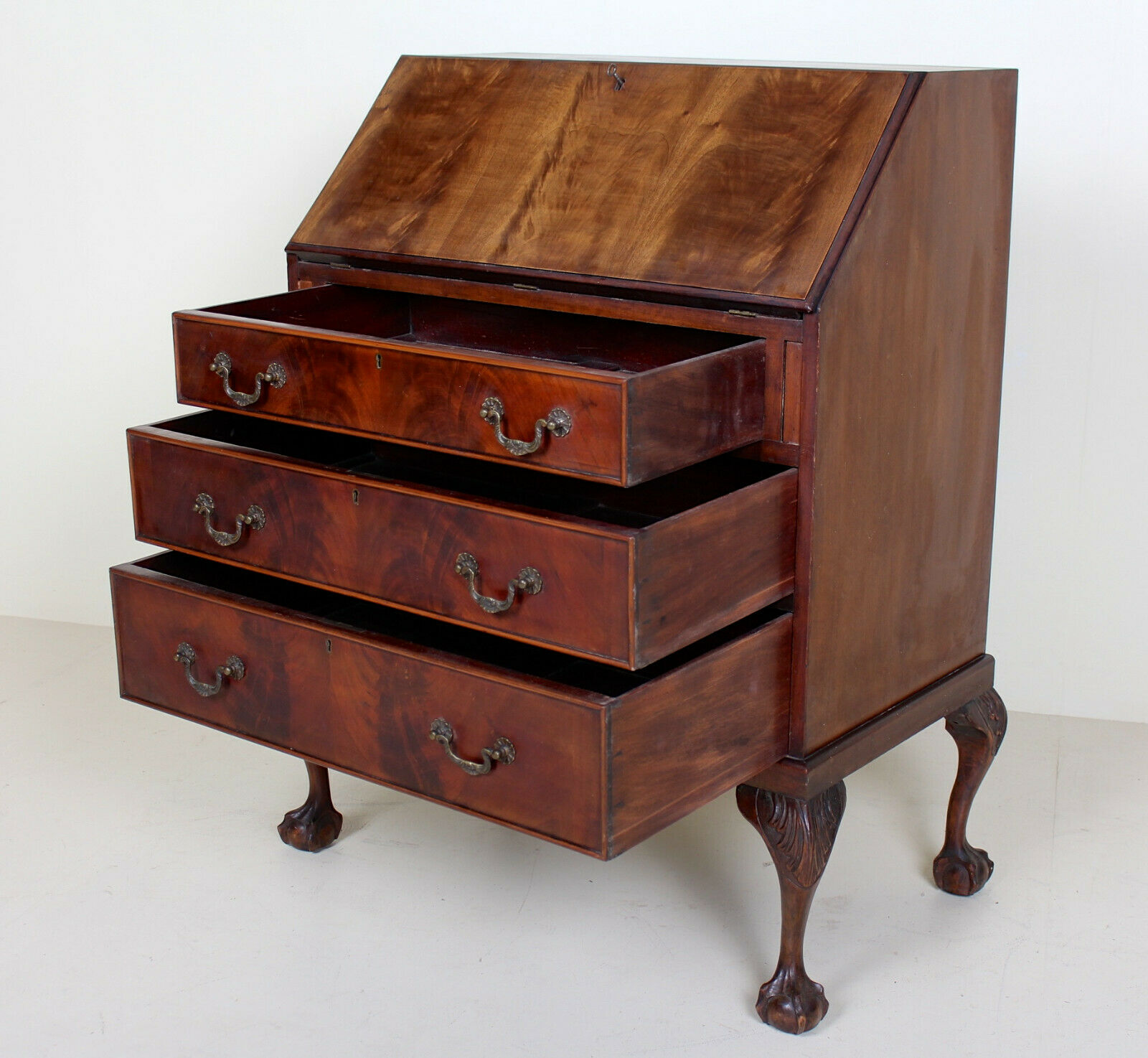 Edwardian mahogany desk
